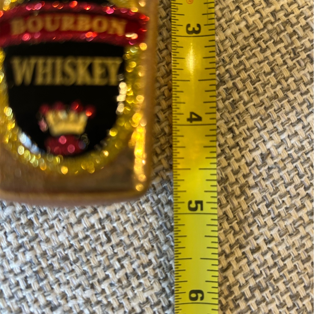 Old World Christmas Bourbon Whiskey Bottle Ornament NWT - Picture 6 of 6